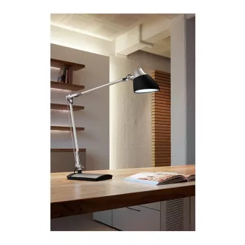 Lampă de masă LED MAUL MAULkit, dimabilă, neagră