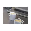 Pahare de hârtie de unică folosință pentru cafea STARPAK 250 ml albe 80 mm (pachet de 50)