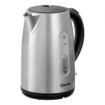 Bartscher 200095 1.7L Stainless Steel Cordless Kettle 2200W Silver