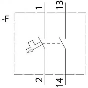 Întrerupător automat Siemens 5SY17104 SENTRON, 1 pol, 10 A, curbă C, 72 V DC, 10 kA, plombabil