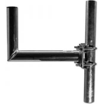 Braț de catarg din aluminiu TELEVES MAL35HV 35 cm, montaj orizontal/vertical pentru catarge de până la 60 mm