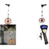 Roata de măsurat digitală Bradas cu mâner telescopic și geantă de transport, roată 318 mm, LCD iluminat, DIY-MW10-D/CB