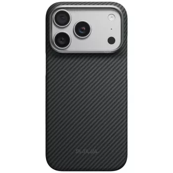 PITAKA Edge Case for iPhone 18 Pro / 17 Pro - Black/Grey