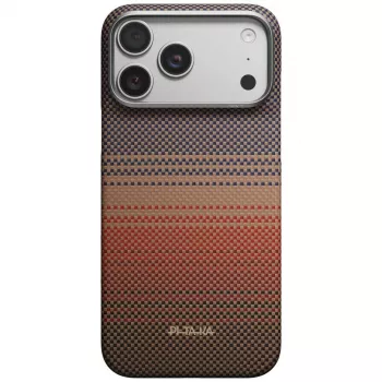 Husă PITAKA Edge pentru iPhone 18 Pro Max / 17 Pro Max, Sunset