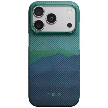 Husă MagSafe PITAKA Edge Case Over the Horizon pentru iPhone 18 Pro / 17 Pro - Summer Noon