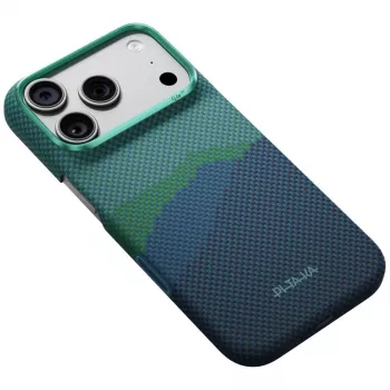Husă MagSafe PITAKA Edge Case Over the Horizon pentru iPhone 18 Pro / 17 Pro - Summer Noon