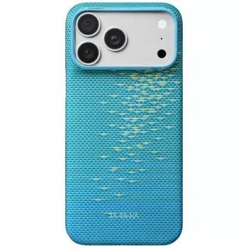 PITAKA Edge Case MagSafe for iPhone 18 Pro Max / 17 Pro Max - Lucid Blue