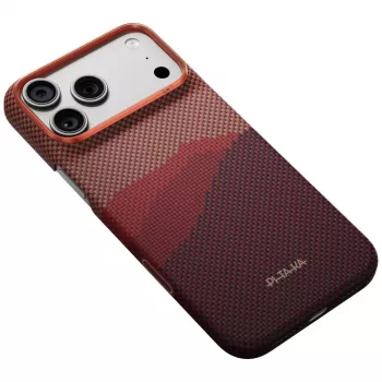 PITAKA Edge Case Over the Horizon MagSafe Case for iPhone 18 Pro Max / 17 Pro Max - Autumn Dusk
