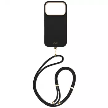 Husă cu încărcare magnetică UNIQ Coehl Mirelle pentru iPhone 17 Pro, ebony