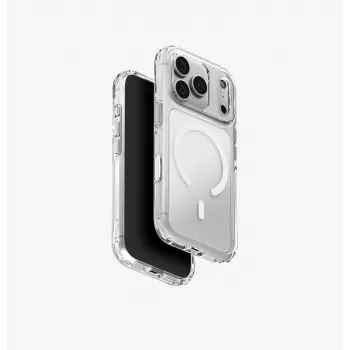 Husă transparentă cu încărcare UNIQ LifePro Xtreme Magclick pentru iPhone 18 Pro / 17 Pro