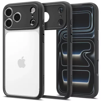 Husă Spigen Ultra Hybrid iPhone 17 Pro / 18 Pro neagră mat