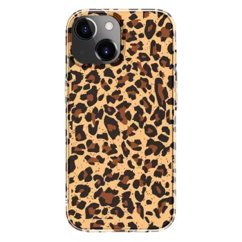 Husă Evelatus EVEAPP15PPDL pentru Apple iPhone 15, policarbonat, model leopard