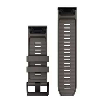 Curele de ceas Garmin QuickFit 26, silicon Pebble Grey [010-14560-00]