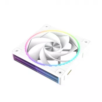 Ventilator Zalman ZM-DF120R White 120 mm Reverse Daisy Chain ARGB PWM