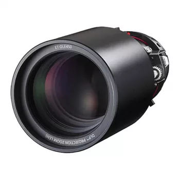 Obiectiv cu zoom Panasonic ET-DLE450 pentru PT-D4000, D5000, D6000, DW5100, DW6300, DZ6700, DZ6710