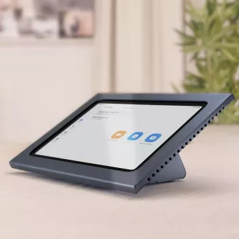 Carcasă de securitate Heckler Design pentru consolă Zoom Rooms pentru iPad Mini, grafit (H751-BG)