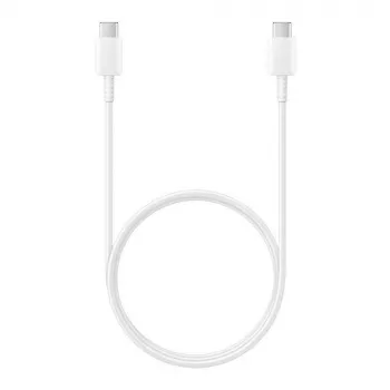 Cablu de date Samsung EP-DN975BWE USB-C la USB-C 5A 1m alb (vrac)