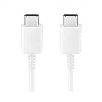 Cablu de date Samsung EP-DN975BWE USB-C la USB-C 5A 1m alb (vrac)