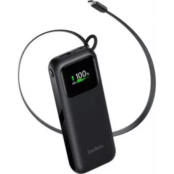 Powerbank Belkin UltraCharge Smart Display 11 000 mAh 60 W – negru