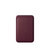 Portofel Apple iPhone FineWoven cu MagSafe – burgund
