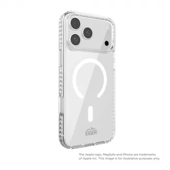 Eiger IceGrip MagSafe Case iPhone 18 Pro/17 Pro transp.