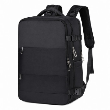 Rucsac de călătorie pentru laptop Extralink Black Forest KM06 45x20x30 cm, negru