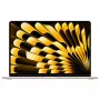 Apple MacBook Air 15 inch M5 10-Core CPU 10-Core GPU 24 GB RAM 512 GB SSD - Starlight, tastatură germană cu Touch ID (CTO)