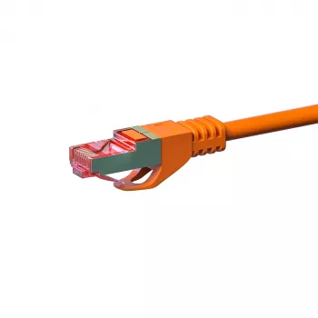 Cablu patch DSIT Cat6 S/FTP, 20 m, portocaliu, LSZH