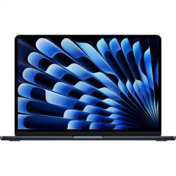 Notebook Apple MacBook Air 13 inch (2026) M5 10-Core CPU 10-Core GPU 24 GB RAM 512 GB SSD - Midnight, tastatură germană, adaptor de alimentare 35W Dual USB-C
