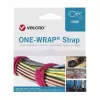Legături de cablu cu bandă Velcro One Wrap, 13 x 200 mm, alb, 25 buc.