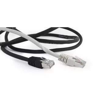 Cablu patch Gembird Cat6a S/FTP RJ45, 5 m, negru, LSZH