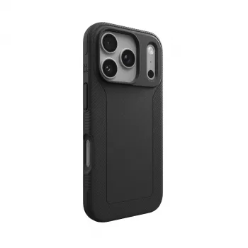 Husă Zagg Luxe Snap pentru iPhone 18 Pro / 17 Pro, neagră