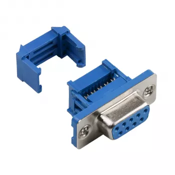 EFB-Elektronik D-Sub Socket, IDC Terminal, EDFF 09 LPIII/Z UNC (29015.1V2)