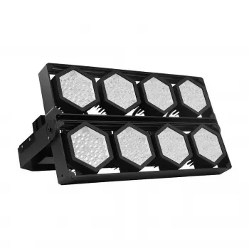 Proiector LED Synergy 21 800 W, IP67, IK08, aluminiu, negru, alb rece (S21-LED-NB00321)