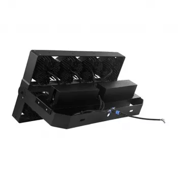 Proiector LED Synergy 21 800 W, IP67, IK08, aluminiu, negru, alb rece (S21-LED-NB00321)