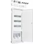 Hager VH603NWH Tablou de distribuție cu priză și ușă din tablă de oțel