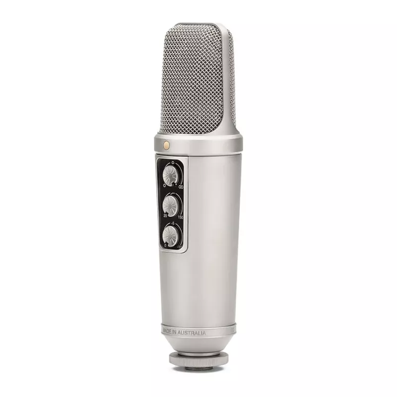 Microfon de studio Rode NT2000, argintiu