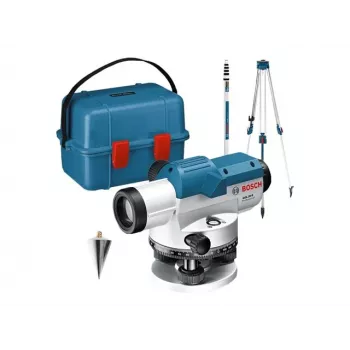 Set nivelă Bosch Professional GOL20D cu HBT160, GR500 și valiză (0601068402)