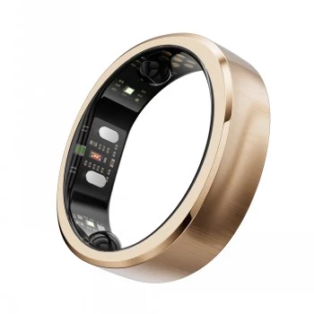 Inel inteligent RingConn Smart Ring Gen3 pentru damă și domn - Brushed Rose Gold mărimea 6