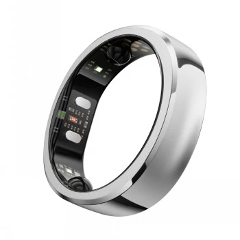 RingConn Smart Ring Gen3 pentru damă și domn - argintiu lustruit mărimea 15