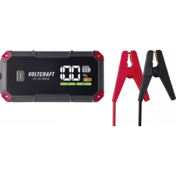 Stație de pornire VOLTCRAFT VC-JS-800A, 400 A (12 V), 1x ieșire 12 V, 2x USB, cu stație de încărcare și depozitare (VC-18218600)