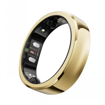 RingConn Gen 3 Smart Ring, IP68, mărimea 10, auriu mat