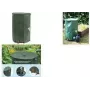EDA RÉCUP'O Set de butoi de apă pluvială pliabil, 500 l, diametru 800 mm, verde, rezistent la UV (010983 V.CA)
