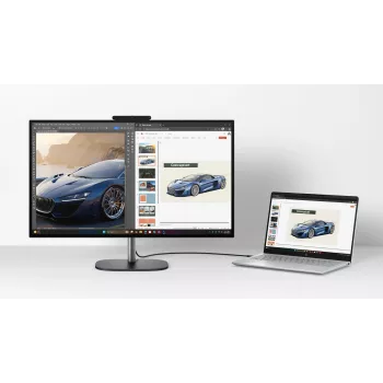 PC All-in-One HP OmniStudio X 27-cx0451ng 27 inch QHD - Intel Core Ultra 5 325, 12 GB RAM, 512 GB SSD, Windows 11 Home (DE)