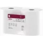 Rolă de curățare satino by wepa HiLine, 2 straturi, alb intens, 525 m, 100% reciclat, foaie 230 x 350 mm, pachet de 2 (315770)