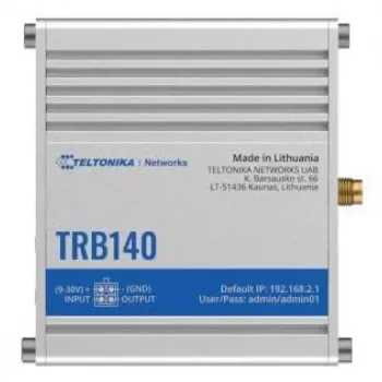 Gateway Teltonika TRB140 cu carcasă, sursă de alimentare UK (TRB140005000)