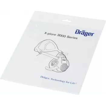Set semimască Dräger X-plore 3500 Craftsman cu 2x FilterPure P3 (R56960)