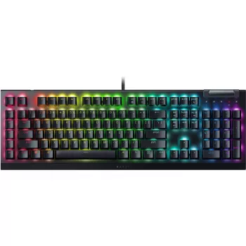 Tastatură mecanică gaming cu fir Razer BlackWidow V4 X, RGB Chroma, layout nordic (RZ03-04700600-R3N1)