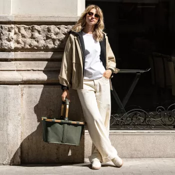 Coș de cumpărături Reisenthel carrybag, fibră sintetică, forest gold (BK5054)