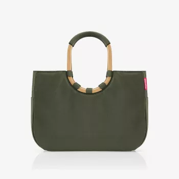 Coș de cumpărături reisenthel loopshopper L, forest gold, hidrofob, 25 L (OR5054)
